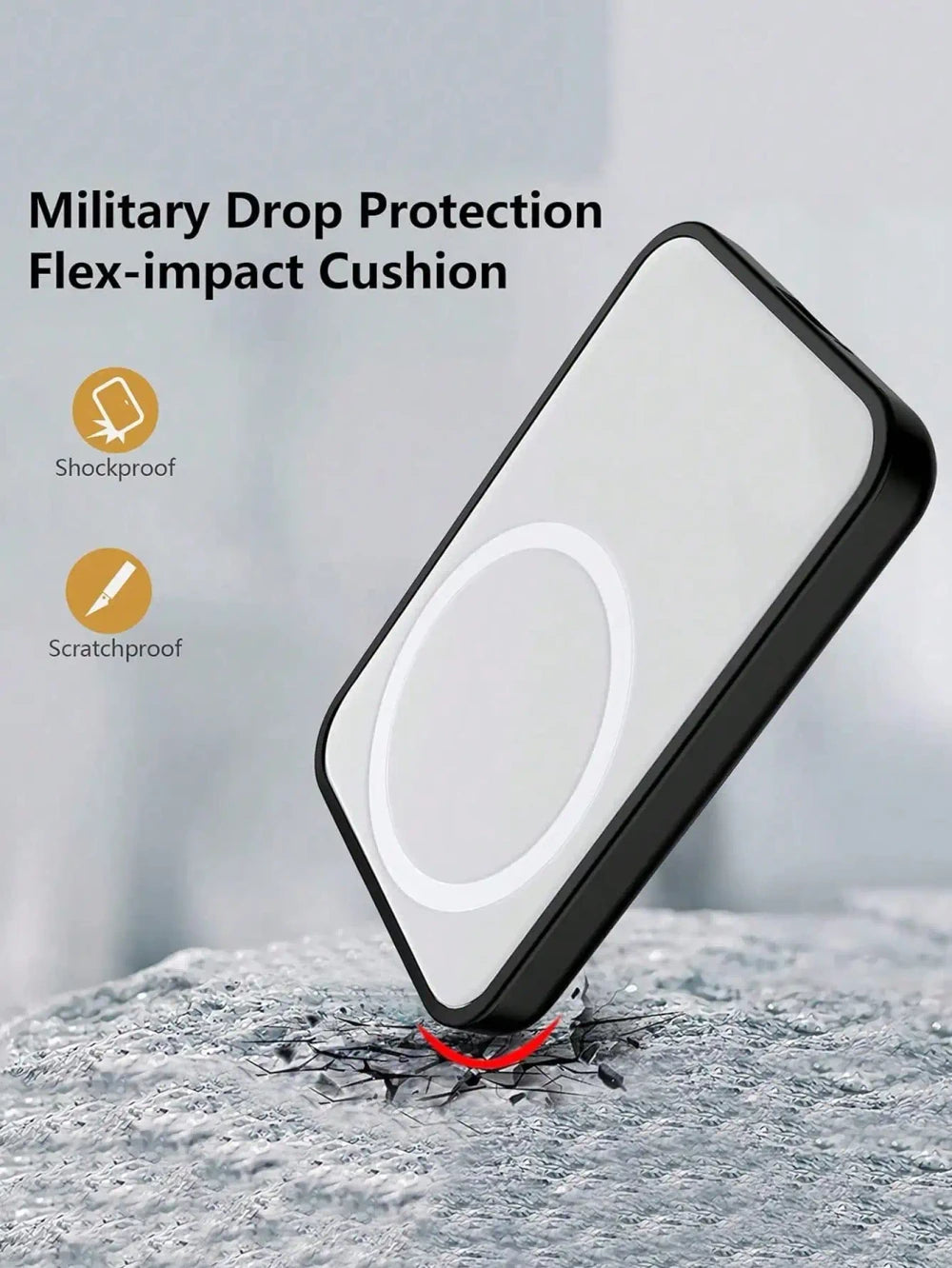 TPU Wireless Power Bank Case