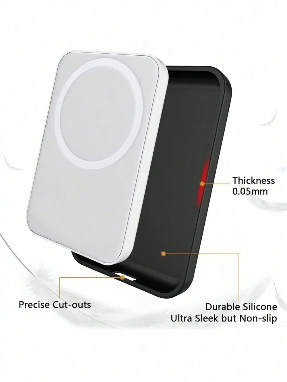 TPU Wireless Power Bank Case