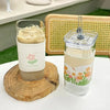 Square Heat Resistant Glass Coffee Cup