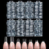 Transparent Soft Full Cover Press-On Nails