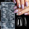 Transparent Soft Full Cover Press-On Nails