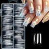 Transparent Soft Full Cover Press-On Nails